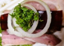 Snitte med rullepølse