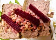 Snitte med leverpostej