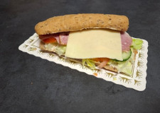 Sandwich med Skinke og ost