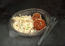Frikadeller med kold kartoffelsalat