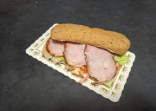 Lys Sandwich med hamburgerryg